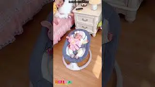 How Do I Get My Baby to Sleep Without Holding Them? Try the Baby Rocking Chair!#Shorts