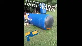 Dart Wars with Large Bunkers