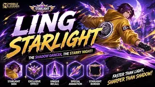UPDATE Script Skin Ling Starlight No Password | Full Effect Voice | Patch Terbaru