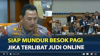 Kapolri Siap Mundur Jika Terlibat Judi Online, Anggota DPR Sontak Tepuk Tangan