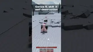 Genos new skill unlocked 💀  #roblox #thestrongestbattlegrounds