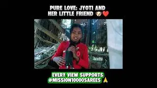 PURE SOUL: Jyoti's Kindness and Our #Mission10000Sarees 🐶✨
