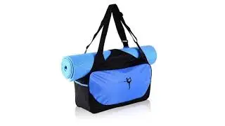 (Without Yoga Mat) Multifunctional Clothes Yoga Bag Gym Mat Bag Yoga Backpack Waterproof Yoga