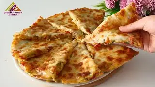 Better than pizza.😉Grate 1 potato with ingredients at home.🤠 Easy, cheap and delicious👌.
