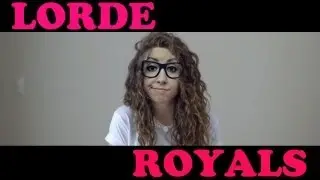 LORDE ROYALS COVER