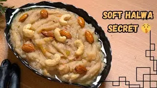 Suji Ka Halwa | Perfect Soft & Moist | Halwa Soft Rakhne Ka Secret 🤫 | Cooking Corner Zara Ali