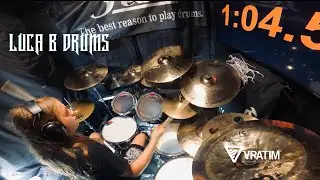 270 BPM BLACK METAL DRUM PRACTICE : 15 YEAR YEAR OLD DRUMMER