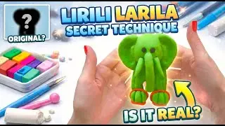 LIRILI LARILA BRAINROT: I Made This! (Secret Technique). I made toy from clay.