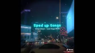 Song wild west ~ lost saga (speed up)