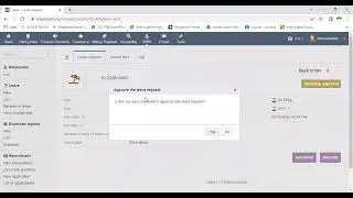Lesson2 Leave application and approval using LotusD HRM module