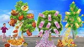 जदुई तीन पेड़ Magical Money Tree Teen Jadui Pedh Comedy Video हिंदी कहानिया Hindi Kahaniya Stories