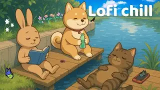 Lofi Chill by the Lake &ndash; Cozy Animals, Nature Sounds & a Hidden Secret 🌥️