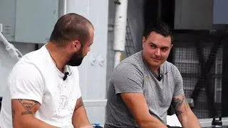Gopher Track and Field Mic'd Up with Kostas Zaltos and Angelos Mantzouranis