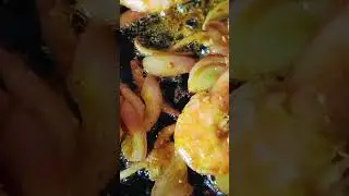 Fish tenga with tomato and shrimp with onion and garlic #homemadefood #fishtenga #assamesedish
