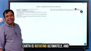 Analyzing Earth as a Reference Frame: Inertial vs. Non-Inertial | Class 11 Physics | NoMoreClass