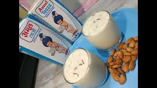 Amul  Milk || badam Milk Recipe || Almond Milk Recipe || Summer Drink Recipe || Homemade Badam Doodh