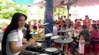 Nguyên hôn trường đám cưới chỉ ngước nhìn (drum thiên tài) múa trống | những giây phút thư giãn