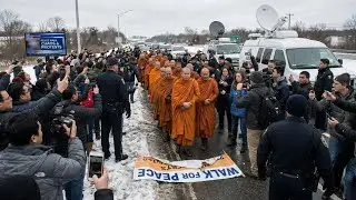 Mind Probe: Monks Walking For Peace || Psychic Liz Cross