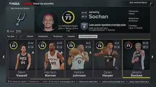 DePeso13 no la sabe meter NBA 2k26 Modo San Antonio Spurs ep 01