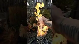 Fire fountain test March 2020