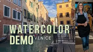 Watercolor Demo Venice, Italy