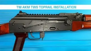 C&C Dog Leg Rail Top Cover | TM / GHK AKM GBBR Installation [Deutsch/German]