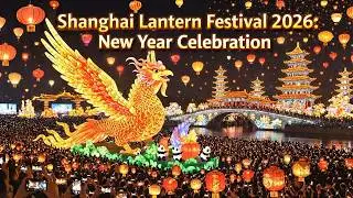 Chinese New Year 2026 Spectacular Lantern Festival | Giant Floats, Lanterns, Fireworks (4K)