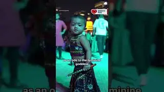 The UAE Loves This Indian Festival! #shorts #navratri #india