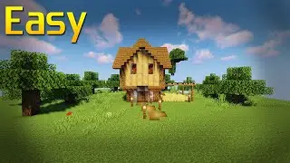 Minecraft: Easy Starter House Tutorial