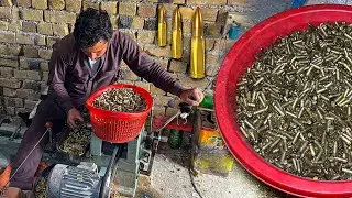Amazing Process of Making High-Quality 9mm Ammo Bullets | How Ammo Are Made | Ammunition Factory