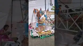 Lord Shiva kanwars at Grande bassin