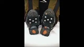Strong Grip Cleats for Winter Safety ❄️🧗&zwj;♂️