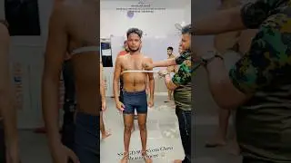 SSC GD 80-85 cm Chest measurement 😱#Shorts