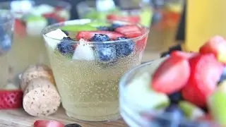 Sparkling Fruity Champagne Punch Recipe