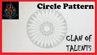 Circle patterns | Drawing | CLAN OF TALENTS