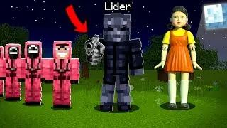 LALKA Z SQUID GAME WEZWAŁA LIDERA w MINECRAFT I STAŁO SIĘ TO...