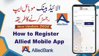 How to Register Allied Mobile App  2026 // Allied Mobile App register Karen ka tarika 