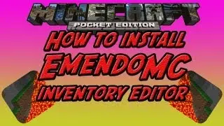 How To Install EmendoMC (MCPE Inventory Editor) September 2013 0.7.4