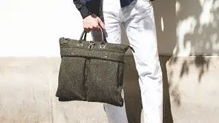 MAVERICK x HARRIS TWEED Helmet Bag