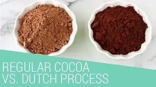 Natural Cocoa vs. Dutch Process Cocoa Powder EXPLAINED
