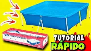 COMO MONTAR PISCINA MOR 2000 LITROS