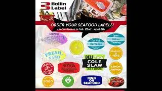 Order your seafood labels