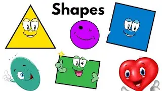 Shapes| Name of Shapes| Geometry|Shapes for Kids