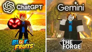 ChatGPT vs Gemini Make Roblox's Biggest Games [The Movie]