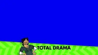 (UPDATED VER) Nickelodeon - Total Drama Up Next Banner Blue Screen Template (2013-15, NoahVerse AU)