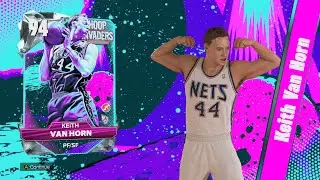 NBA 2K25 MyTEAM - Diamond Keith Van Horn Stats, Badges, and Jumper!