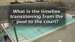 UVA Women's College Basketball Rehab in HydroWorx Pool