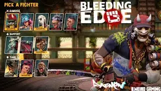 Bleeding Edge | All Character Screen Intros 4K