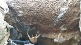 Choir Boys Light v7 - Hueco Tanks Bouldering