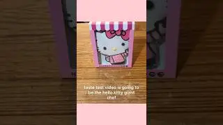 TASTE TEST OF HELLO KITTY GIANT CHEF COOKIE 🍪 #tastetest #hellokitty #hellokittycafe #cookies